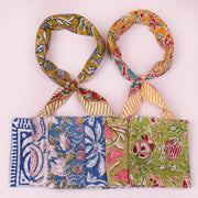 Premium Designer Cotton Bandana – Multi-Use Headwrap, Hair Band & Neck Scarf for Styling - 9pcs